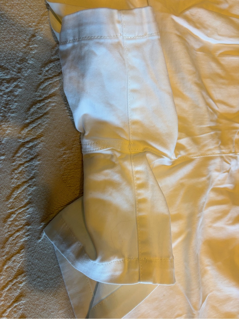 NWT J. Crew White Casual Cotton Shorts size 14 classic traditional versatile - Picture 5 of 8